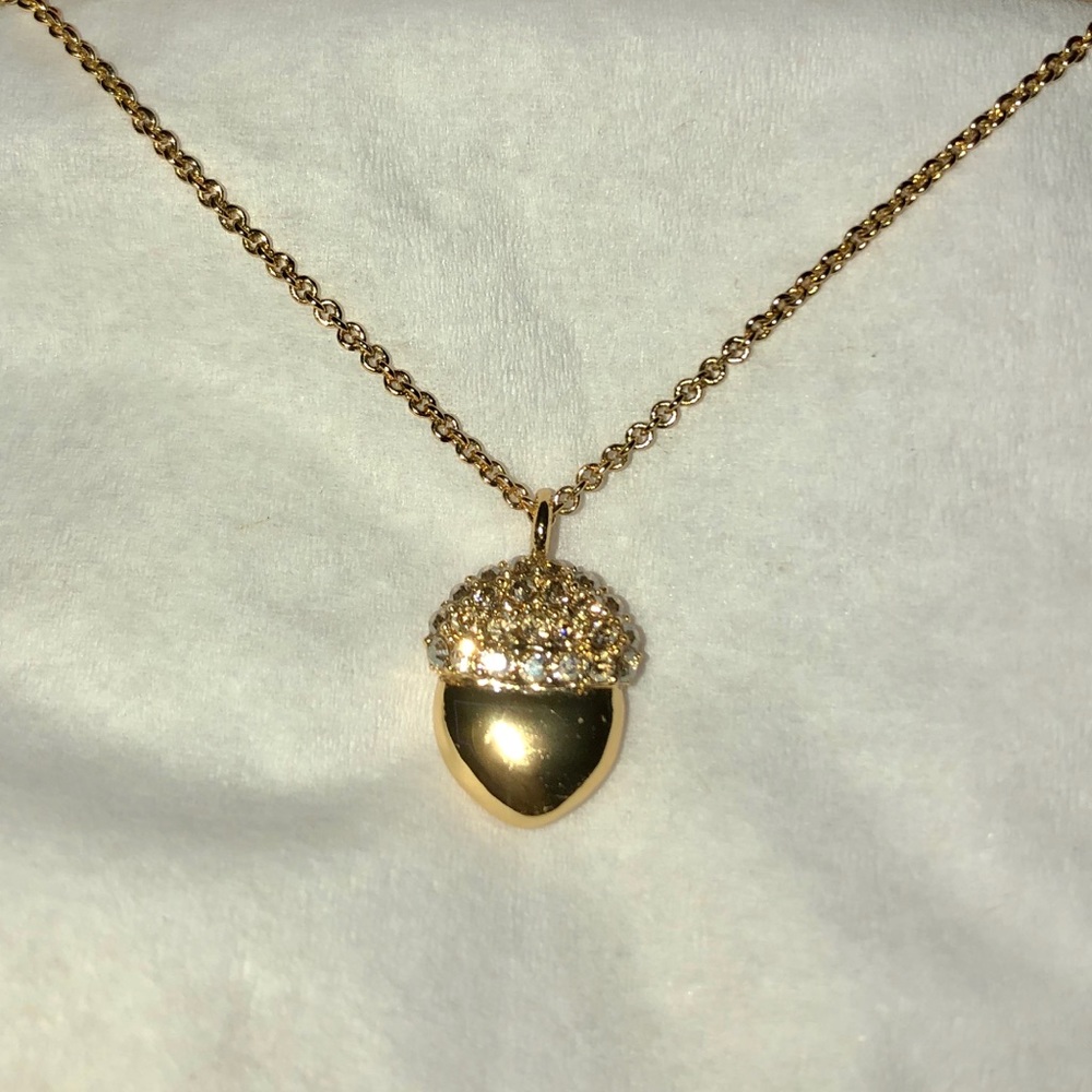 Gold Acorn Necklace